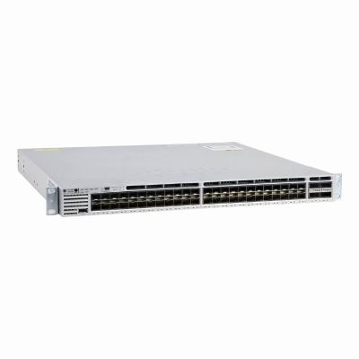 WS-C3850-48XS-S Cisco Catalyst 3850 Series 3850-48XS 48 x SFP+ Ports 10GBase-X + 4 x QSFP+ Ports Layer 3 Managed 1U Rack-mountable Gigabit Ethernet Network Switch