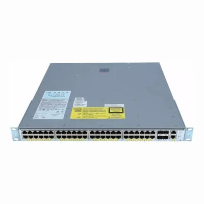 WS-C4948E-F Cisco Catalyst 4900 Series 4948E 48 x RJ-45 Ports 10/100/1000Base-T + 4 x SFP+ Ports Layer 3 Managed Rack-mountable Gigabit Ethernet Network Switch