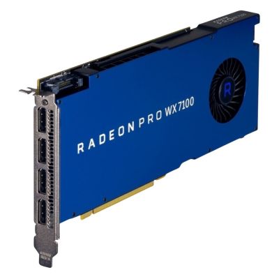 908502-001 HP AMD Radeon Pro WX 7100 8GB GDDR5 256-Bit PCI Express 3.0 x16 Video Graphics Card