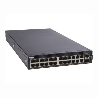 X1026P Dell X-Series 24 x Ports PoE+ 10/100/1000Base-T + 2 x SFP Ports Layer 2 Managed 1U Rack-mountable Gigabit Ethernet Managed Network Switch