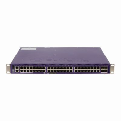 X460-48P10G Extreme Networks Summit X460 Series 48 x Ports 1000Base-T PoE + 4 x Ports SFP Layer 2 Managed Stackable Gigabit Ethernet Network Switch