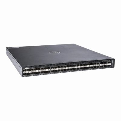 X47M6 Dell PowerSwitch S4000 Series S4048-ON 48 x SFP+ Ports 10GBase-X + 6 x QSFP+ Ports Layer 3 Managed 1U Rack-mountable Gigabit Ethernet Network Switch