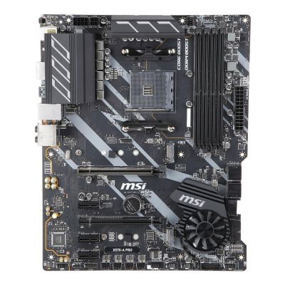 X570APRO MSI X570-A PRO Socket AM4/ AMD X570/ DDR4/ SATA3 / USB3.2/ PCIE 4.0/ M.2/ A&GbE/ HDMI ATX Motherboard
