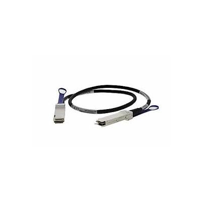 Dell X8DKW Force 10 S4820T/S4810P QSFP+ to (4) SFP+ 5m Breakout Cable.
