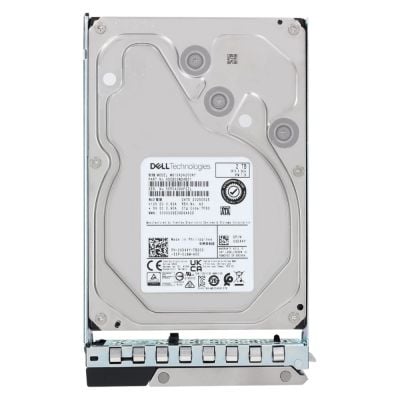 XD44Y Dell 2TB SATA 6Gbps 7.2K 512n 3.5-inch Hot-Plug HDD with Tray