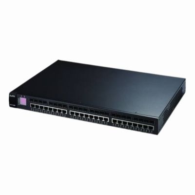 XGS-4528F ZyXEL 24 x Ports 10/100/1000Base-T + 24 x SFP Ports Layer 3 Managed 1U Rack-mountable Gigabit Ethernet Network Switch