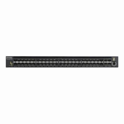 XGS4600-52F ZyXEL 48 x Ports 10/100/1000Base-T + 4 x SFP+ Ports 10Base-X Layer 3 Managed 1U Rack-mountable Gigabit Ethernet Network Switch