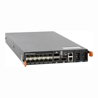 XNK6W Dell S4112F-ON 12-Ports 10GBase-X SFP+ 3-Ports 100GBase-X QSFP28 Layer 3 Managed Front to Back Airflow Rack-mountable 1U Gigabit Ethernet Switch