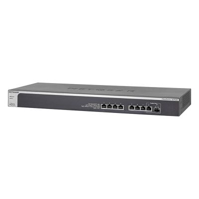 XS708E Netgear Prosafe 8 x RJ-45 Ports 10GBase-T + 1 x Combo SFP+ Port Layer 2 Managed Gigabit Ethernet Network Switch