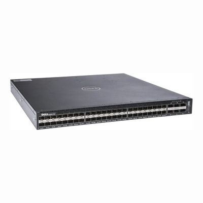 YR5GR Dell PowerSwitch S4000 Series S4048-ON 48 x SFP+ Ports 10GBase-X + 6 x QSFP+ Ports Layer 3 Managed 1U Rack-mountable Gigabit Ethernet Network Switch