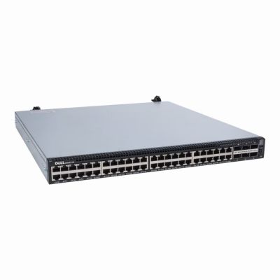 YVCK0 Dell EMC PowerSwitch S4048T-ON S-Series 48 x SFP+ Ports 10GBase-T + 6 x QSFP+ Ports 40GBase-X Layer 3 Managed 1U Rack-mountable Gigabit Ethernet Network Switch