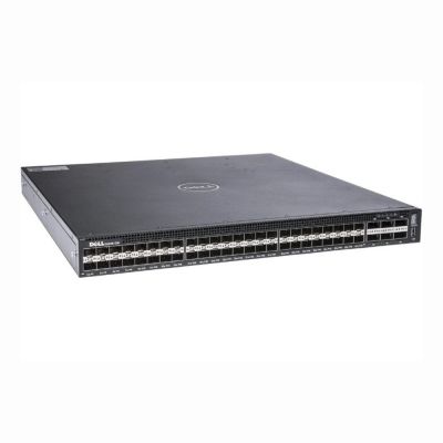 YWN33 Dell PowerSwitch S4000 Series S4048-ON 48 x SFP+ Ports 10GBase-X + 6 x QSFP+ Ports Layer 3 Managed 1U Rack-mountable Gigabit Ethernet Network Switch