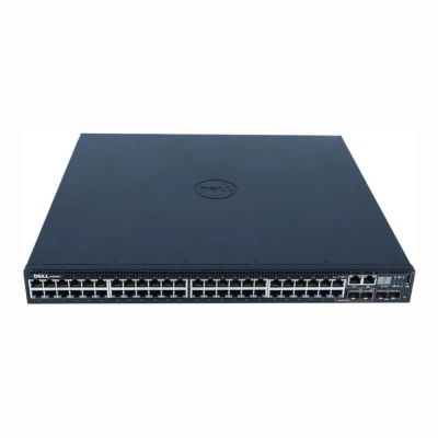 YXWG3 Dell PowerSwitch N3000E Series N3048P 48 x RJ-45 Ports 10/100/1000Base-T PoE+ + 2 x SFP+ Ports + 2 x SFP Combo Ports Layer 3 Managed Stackable Gigabit Ethernet Network Switch