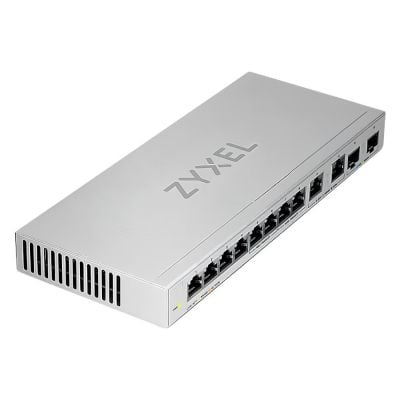 XGS1010-12-ZZ0102F Zyxel Unmanaged Switch 8x1G 2x2.5G 2x10G SFP+