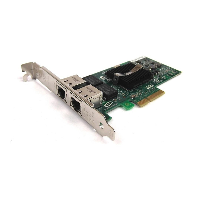 D49919-002 Intel 2-Port 1Gb/s RJ-45 PCIE x4 1000Base-T Network Card