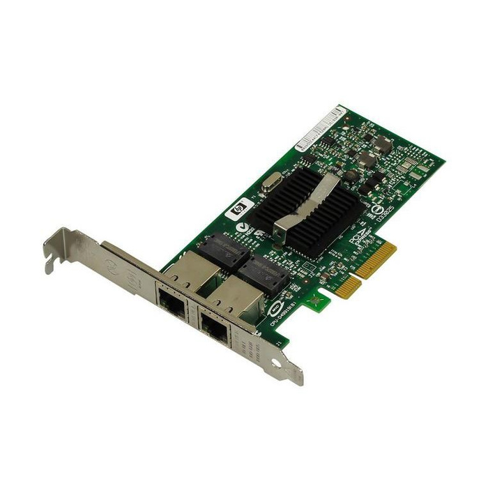 D51930-004 HP NC360T Dual-Port 10/100/1000Base-T PCIe Gigabit Ethernet NIC