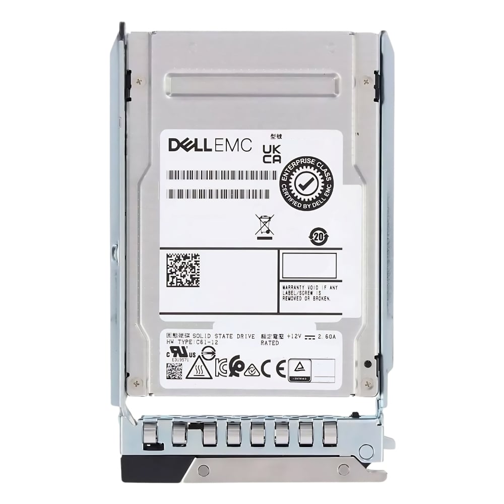 DKC2Y Dell 1.6TB SAS 12Gbps Mixed Use 3DWPD 2.5-inch SSD