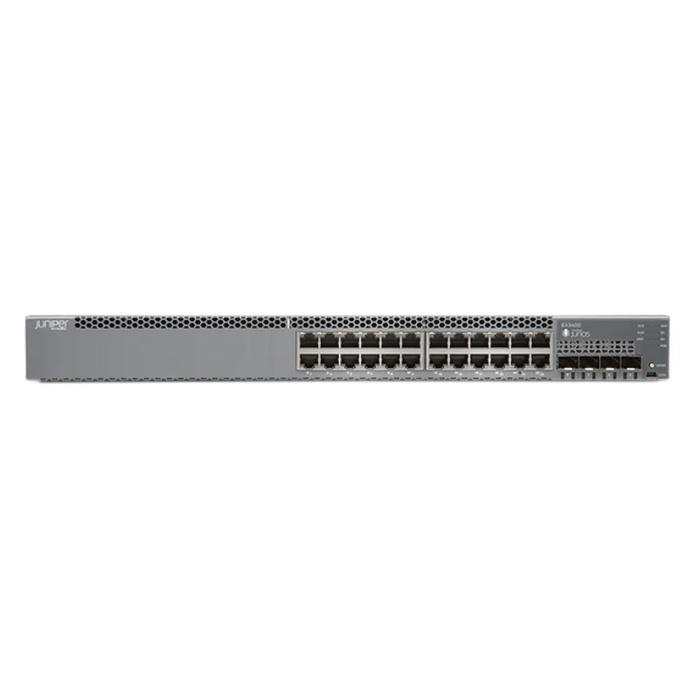 EX3400-24T-DC Juniper 24x1GbE 4xSFP+ 2xQSFP+ Layer 3 Managed Switch