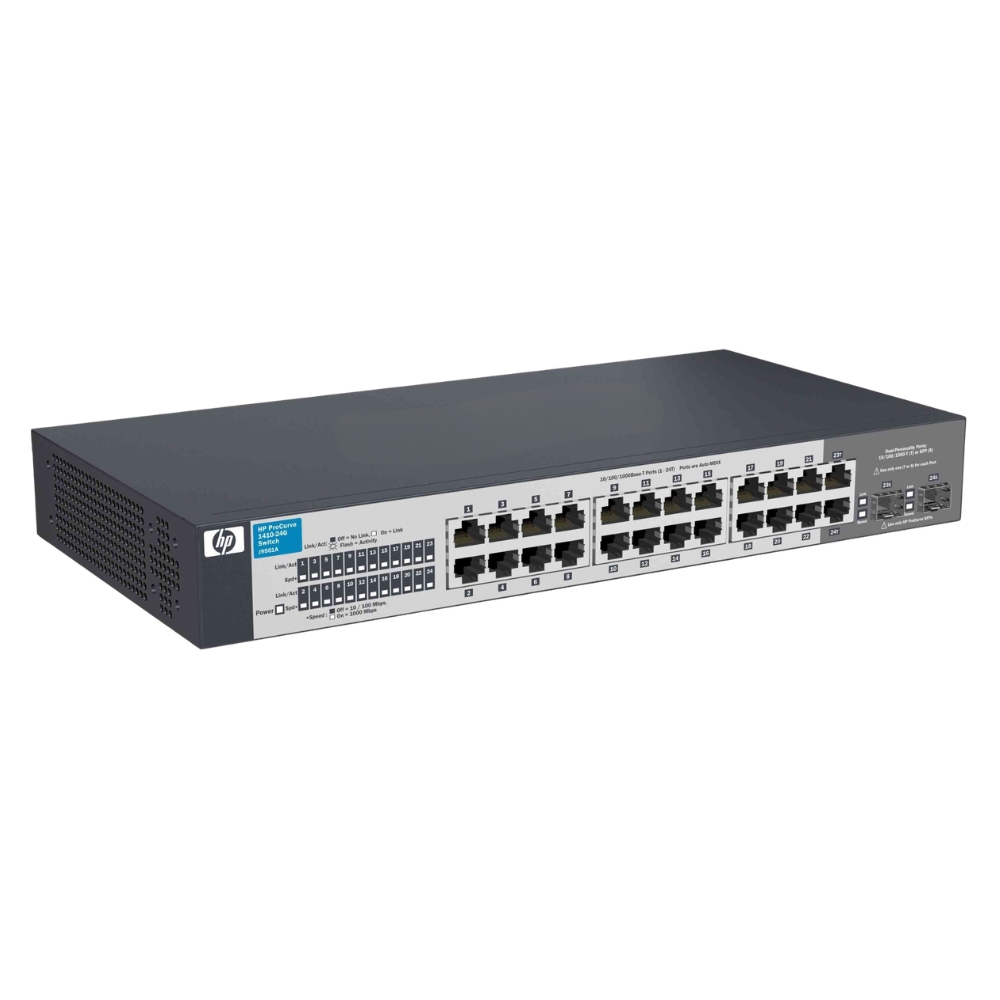 J9664A#ABB HP OfficeConnect 1410-24-2G 24-Port 10/100Base-T Fast