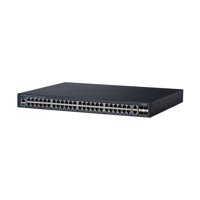 ICX7150-48P-2X10G Ruckus ICX 7150-48P 48-Ports 10/100/1000BASE-T (Uplink) + 4 X Gigabit SFP Managed Rack-Mountable Network Switch