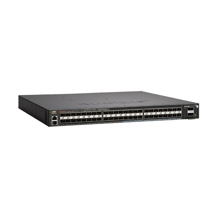 ICX7650-48F-E2 Ruckus Brocade 24x 1Gb SFP 24x 10Gb SFP+ 4x QSFP+ F-B Air Switch