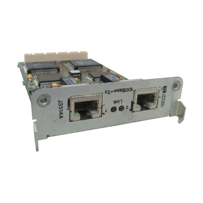 J3514-60001 HP 2-Port 10/100Base-T Fast Ethernet LAN Adapter PCIe Low Profile