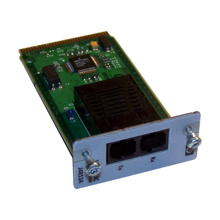 J4853-61101 HP ProCurve 100Mb/s 100BASE-FX 1300nm 2km Multi-Mode SC Transceiver