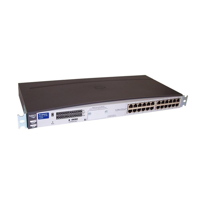 J4868-69101 HP 2124 8-Port + 1-Port Expansion Module Layer 2 Switch
