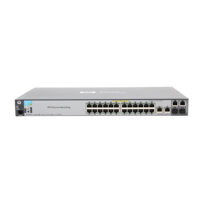 J9138AACD HP 2520-24-PoE 28-Port Layer 3 Switch with 2 SFP Ports