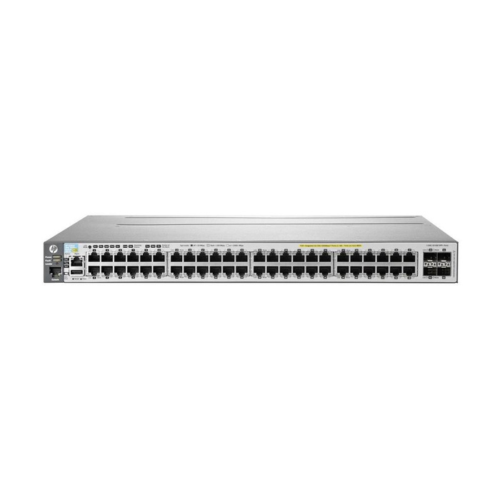 J9574-61101-0PSU HP 3800-48G-PoE+ 48-Port Gigabit PoE+ Switch with 4 SFP+