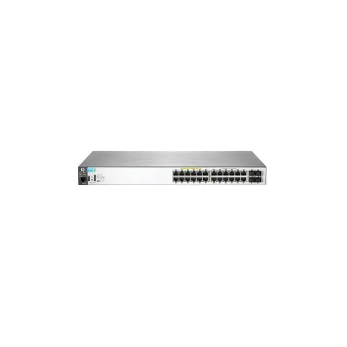 J9773-60201 HP 2530-24G-PoE+ 24-Port Gigabit PoE+ Layer 2 Switch with 4 SFP