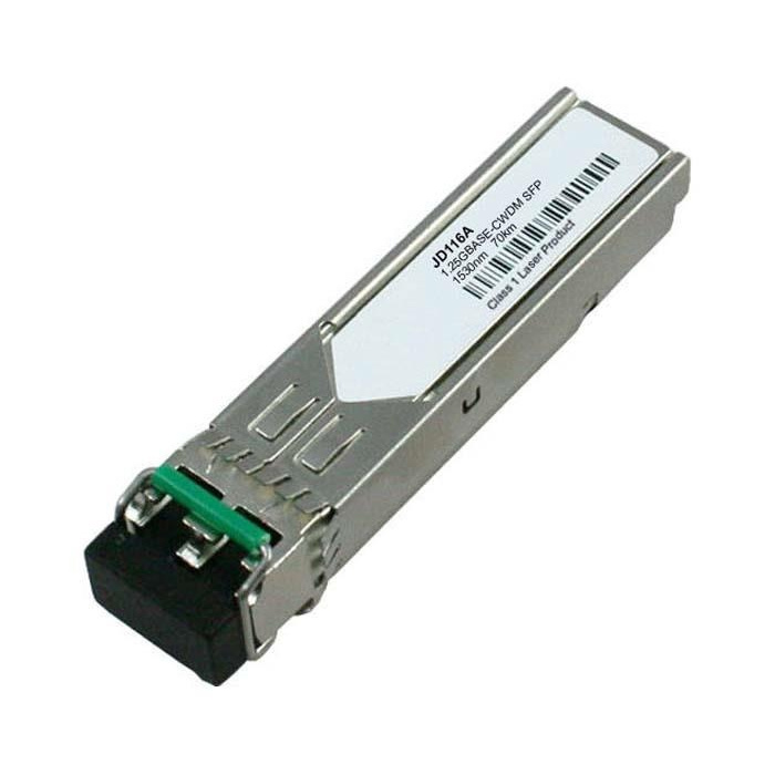 JD116A HP X170 1Gb/s 1000BASE-CWDM 1530nm 70km Single-Mode SFP LC Transceiver