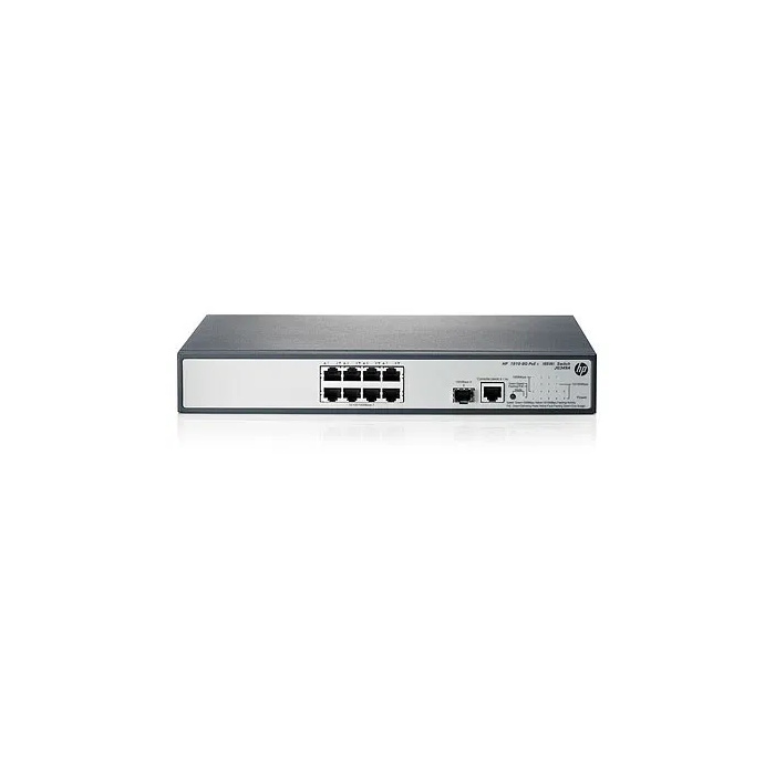 JG349-61101 HP 1910-8G-PoE+ 8-Port Gigabit PoE+ Layer 3 Switch