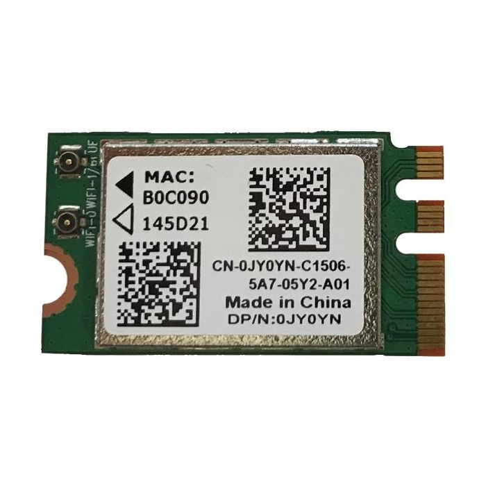 JY0YN Dell Wireless 1707 802.11b/g/n + Bluetooth 4.0 NGFF Card