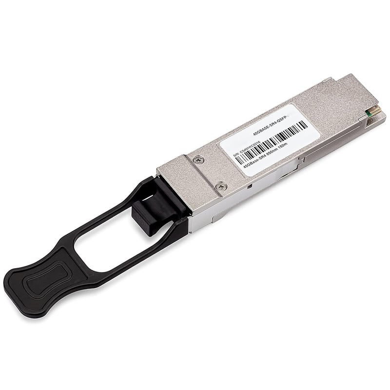MMA1B00-B150D Mellanox 40Gbps Multi-mode Fiber 150m 850nm MPO Connector QSFP+ Transceiver Module
