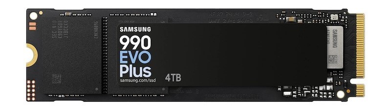 MZ-V9S4T0B/AM Samsung 990 EVO Plus 4TB NVMe PCIe Gen4 M.2 Solid State Drive