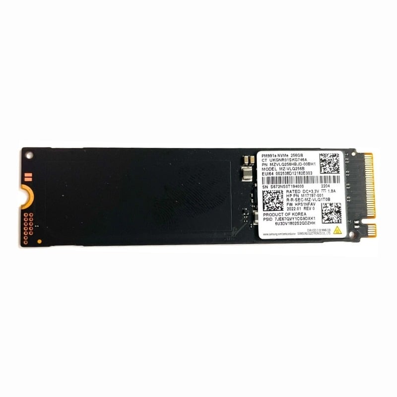 MZVLQ256HBJD-00BH1 Samsung PM991A Series 256GB TLC PCI Express