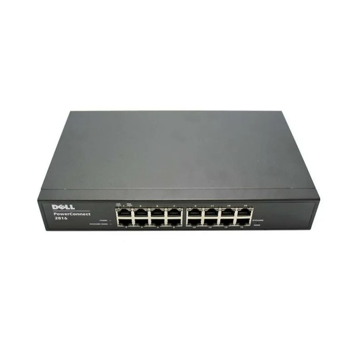 PC2816 Dell PowerConnect 2800 Series 16-Port 1U Gigabit Ethernet Switch