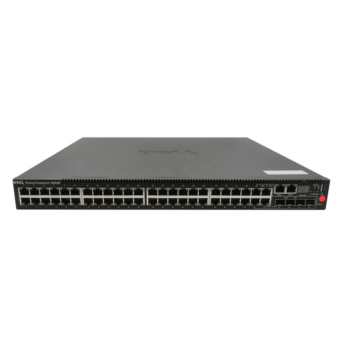 PC7048P Dell PowerConnect 7048P 48-Port 1000Base-T PoE Layer 3 Switch