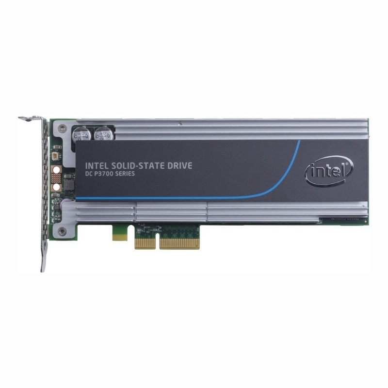 SSDPEDMD400G401 Intel DC P3700 Series 400GB MLC PCI Express 3.0 x4 NVMe (PLP) HH-HL Add-in Card Solid State Drive