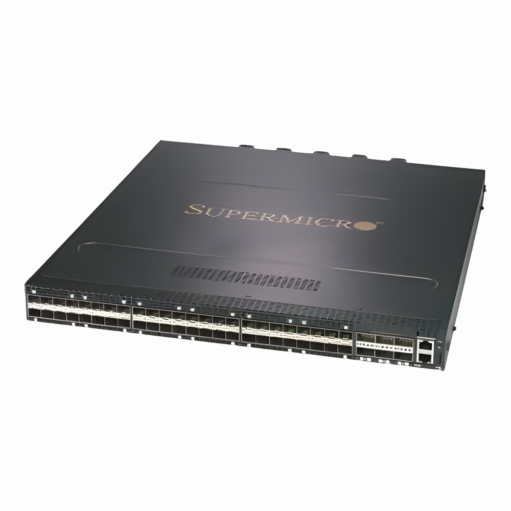 SSE-C3632SR-SMCPL100G Supermicro Reverse Airflow (back to front) 32 x QSFP28 40G/100G Ports Layer 3 Ethernet Switch