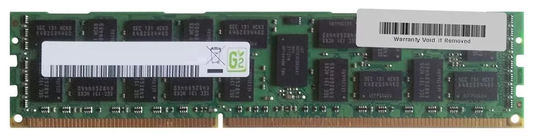 025PxJ Dell 96GB Kit (12x8GB) DDR3-1333MHz PC3-10600 ECC Registered RDIMM CL9 4Rx8 1.5V 240-Pin Memory Module