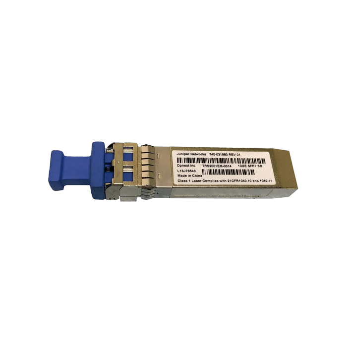 TRS2001EM-0014 Juniper 10Gb/s 10GBASE-SR 850nm Multi-Mode SFP+ LC Transceiver