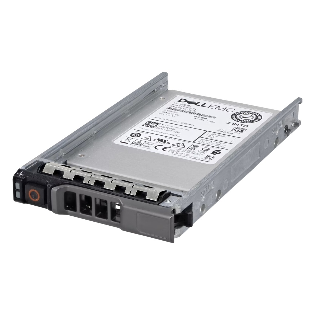 VV2M7 Dell 7.68TB Triple-Level-Cell PCI Express 4.0 x4 NVMe U.2 Read Intensive Instant Secure Erase 2.5-Inch Solid State Drive