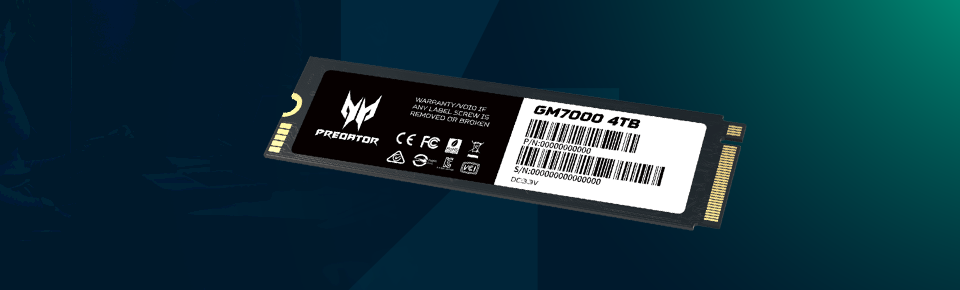 Acer Predator GM7000 SSD acer predator gm7000 solid state drive