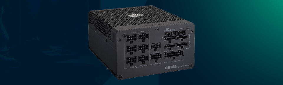 cooler master x silent edge platinum 850w psu ports