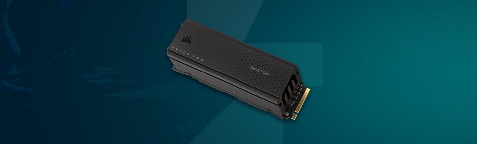 Corsair MP700 Pro SSD with heatsink corsair mp700 pro ssd with heatsink