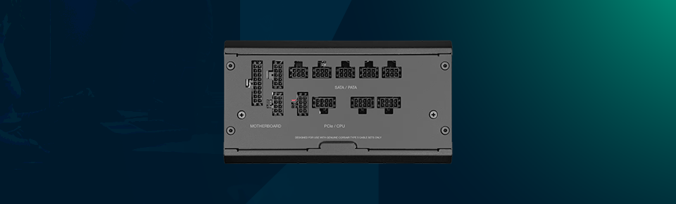 corsair rm850x shift 850w ports