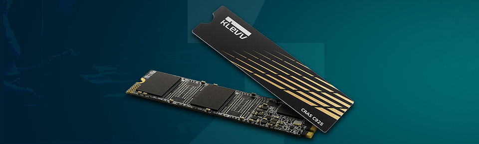 klevv cras c925 ssd with heatsink