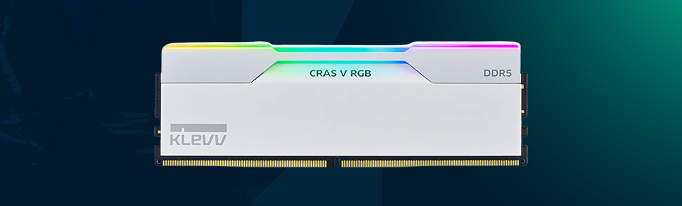 Klevv Cras V RGB DDRG-9600 C46 klevv cras v rgb ddr5-9600 c46